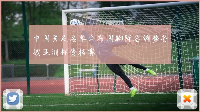中国男足名单公布国脚阵容调整备战亚洲杯资格赛